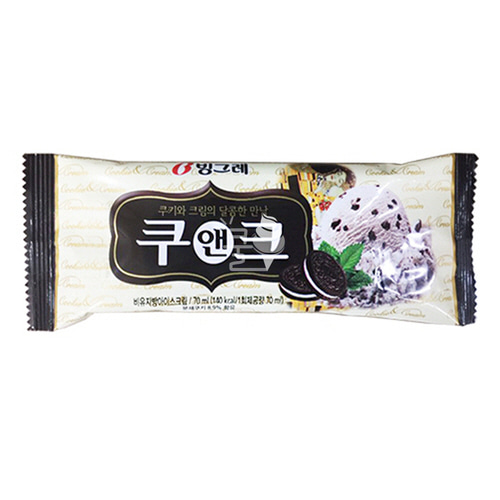 쿨아이스크림) 쿠앤크바 1박스 [40개]