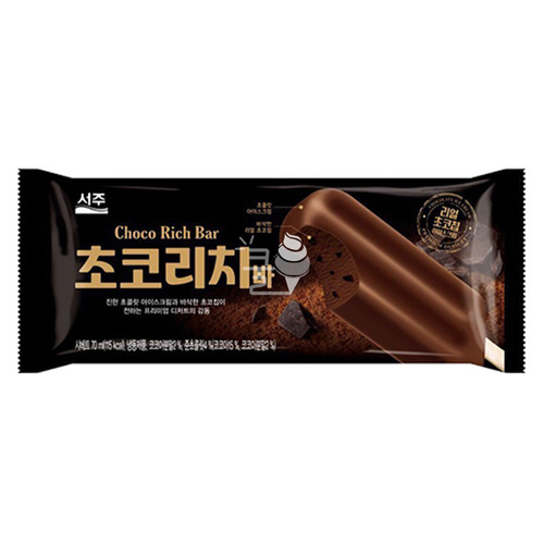 쿨아이스크림) 초코리치바 1박스 [40개]