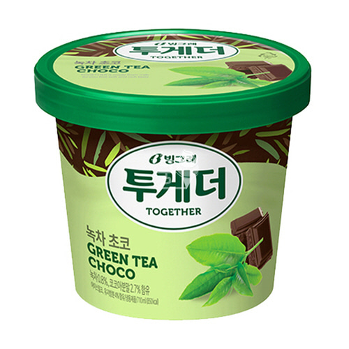 쿨아이스크림) 투게더(녹차초코) [1개]