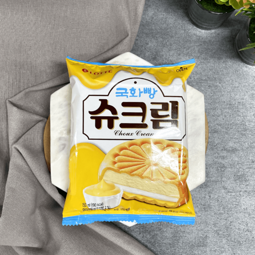 롯데 국화빵슈크림 3개