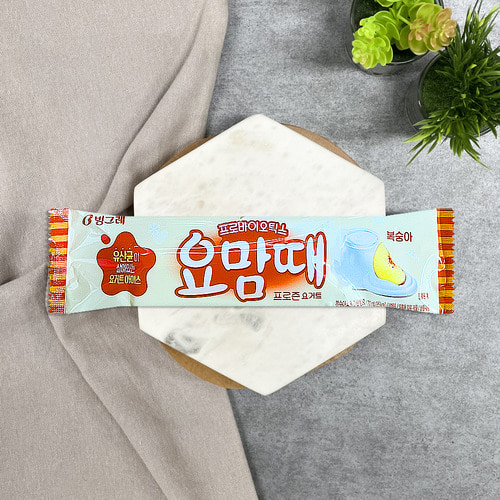 쿨아이스크림) 요맘때(복숭아) 1박스 [40개]