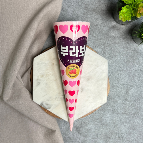쿨아이스크림) 부라보콘스트로베리 [24개]