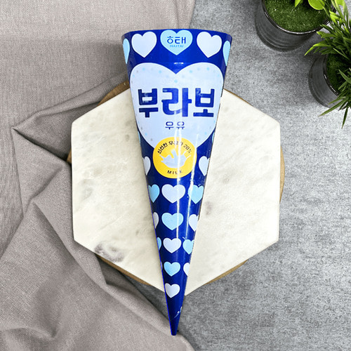쿨아이스크림) 부라보콘우유 1박스 [24개]